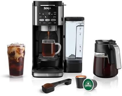 Ninja CFP101 DualBrew Hot & Iced Coffee Maker, Single-Serve, compatible with K-Cups & 12-Cup Drip Coffee Maker, Black - Image 2