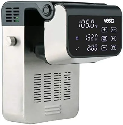 Sous Vide Precision Cooker by Vesta Precision - Imersa Expert | Powerful Pump Design | Accurate, Stable Temperature Control | Wi-Fi App Control | Touch Panel | 50 Liters | 1500 Watts - Image 3