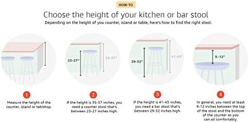 Modway Casper Modern Acrylic Counter Bar Stool in Clear - Fully Assembled - Image 7