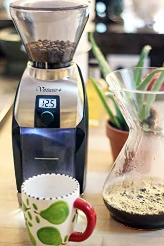 Baratza Virtuoso+ Conical Burr Coffee Grinder with Digital Timer Display - Image 6