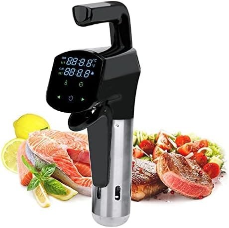 XARONF Sous Vide Cooker Immersion Circulator: Quiet 1800 Watts Precision Cooker with LCD Display IPX7 Waterproof Immersion Cooking Machine - Image 2