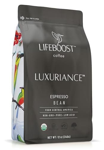 Lifeboost Coffee Organic Espresso Beans Whole - Low Acid Single Origin Organic Coffee - Non-GMO Espresso Coffee - Third Party Tested For Mycotoxins & Pesticides - Whole Bean - 12 Ounces - Image 2