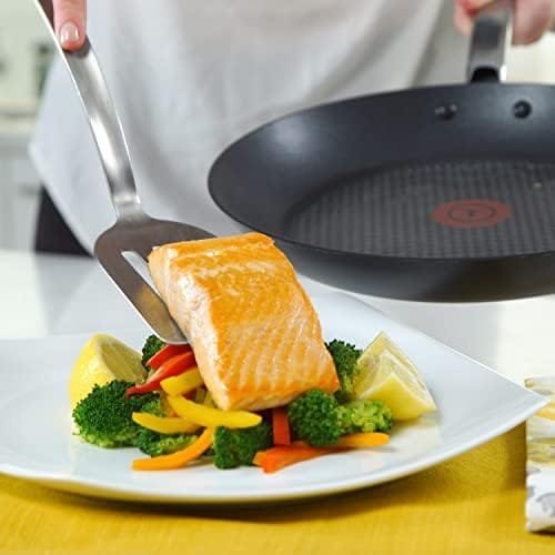 T-fal ProGrade Nonstick Fry Pan 12 Inch Induction Oven Broiler Safe 500F Cookware, Pots and Pans, Dishwasher Safe Black - Image 6