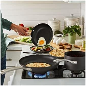 Calphalon Classic Hard-Anodized Nonstick Frying Pan Set, 8-Inch and 10-Inch Frying Pans - Image 8