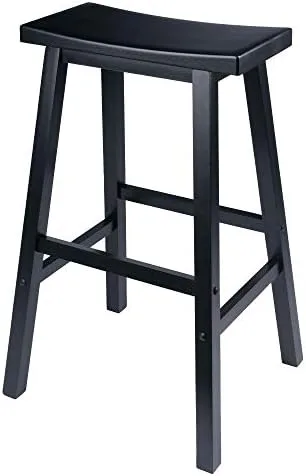 Winsome Satori Stool, 29", Black - Image 2
