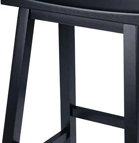 Winsome Satori Stool, 29", Black - Image 10