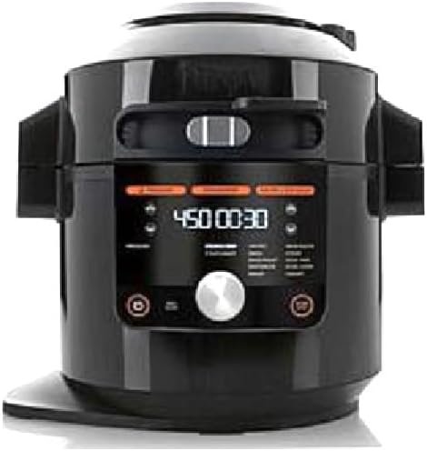 Ninja OL601 (OL601QBK -BLACK) Foodi XL 8 Qt. Pressure Cooker Steam Fryer with SmartLid, 14-in-1 that Air Fries, Bakes & More, with 3-Layer Capacity, 5 Qt. Crisp Basket & 45 Recipes (Renewed) - Image 2