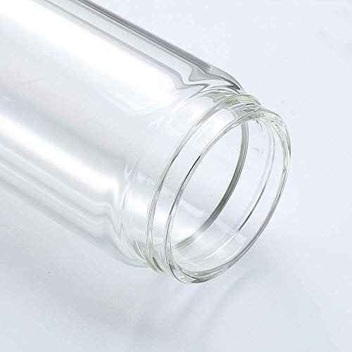 Glass Tea Bottle Double Layer Glass Tea Infuser,14 oz Travel Mug with Strainer Tea Bottle for Loose Leaf Tea-Tea Bottle with Stainless Steel Mesh Filter (Blue)… - Image 9