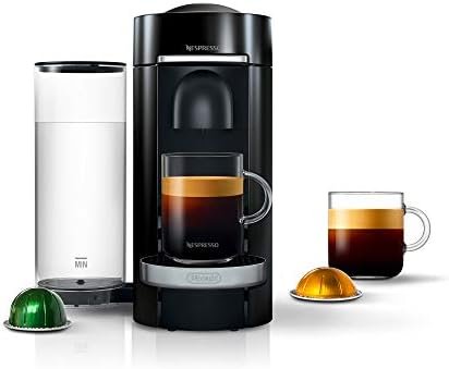 Nespresso VertuoPlus Deluxe Coffee and Espresso Machine by De'Longhi, Piano Black - Image 2