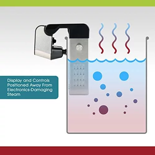 Sous Vide Precision Cooker by Vesta Precision - Imersa Expert | Powerful Pump Design | Accurate, Stable Temperature Control | Wi-Fi App Control | Touch Panel | 50 Liters | 1500 Watts - Image 9
