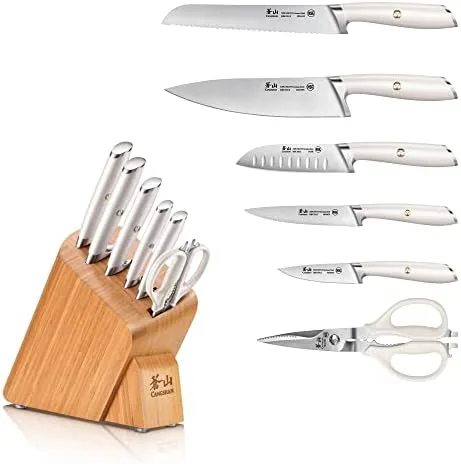 Cangshan L1 Series 1026610 German Steel Forged 7-Piece Knife Block Set - Image 3