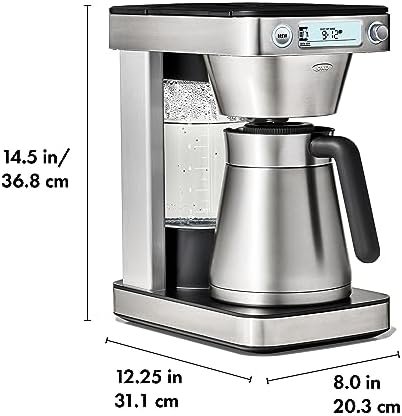 OXO Brew 12-Cup Coffee Maker With Podless Single-Serve Function,Silver - Image 3