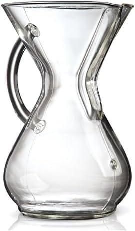 Chemex Pour-Over Glass Coffeemaker - Glass Handle Series - 6-Cup - Exclusive Packaging - Image 2