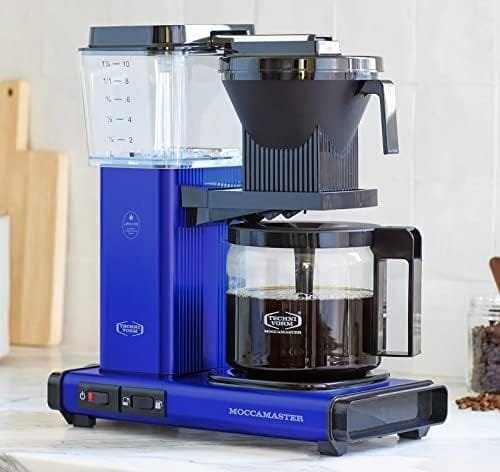 Technivorm Moccamaster 53946 KBGV Select 10-Cup Coffee Maker, Royal Blue, 40 ounce, 1.25l… - Image 3