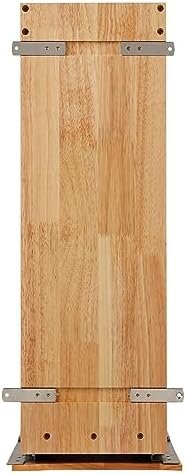 DINDON Pull Out Spice Rack Organizer for Cabinet, (5"W x 21.9"D x 25.2"H) Multi-Use Soild Wood Pull Out Cabinet Organizer Slide Out Shelf Sliding Base Cabinet Storage for Kitchen, Pantry Organization - Image 7