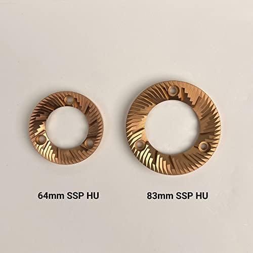 SSP High-Uniformity Espresso Grinding 83mm Flat Burrs (Red Speed Coated) - Image 6