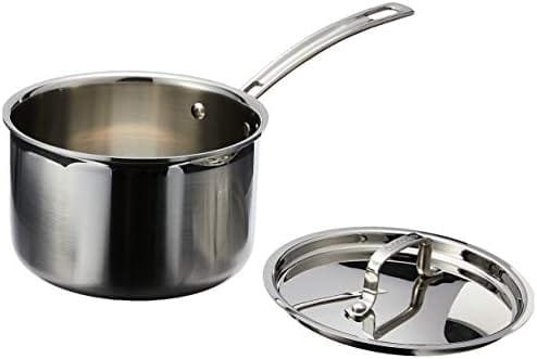 Cuisinart MultiClad Pro Stainless Steel 3-Quart Saucepan with Cover & MultiClad Pro Stainless Steel 1-1/2-Quart Saucepan with Cover - Image 3