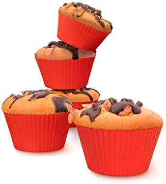 Philips Premium Digital Airfryer with Fat Removal Technology and Party Master Accessory Kit with Double Layer Rack and Silicone Muffin Cups-for Philips Compact Airfryer Models, Silver/Red - Image 8