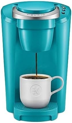 Keurig K-Compact Coffee Maker, Single Serve K-Cup Pod Coffee Brewer, Turquoise - Image 2