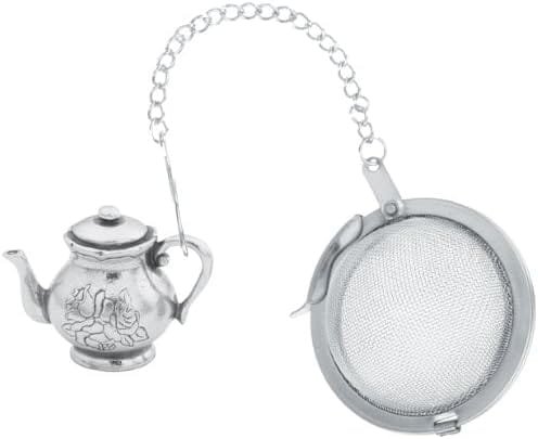 Danforth - English Teapot with Infuser – Handcrafted Pewter Metal British Style Teapot - Image 2