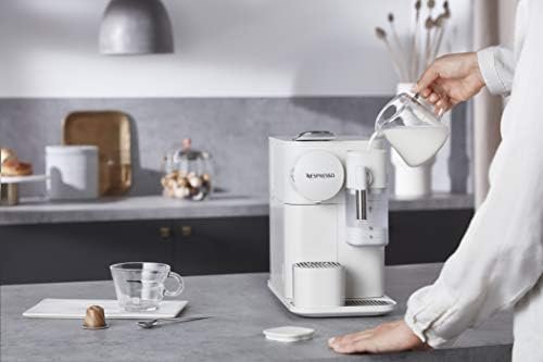 Nespresso Lattissima One Original Espresso Machine with Milk Frother by De'Longhi, Silky White - Image 5
