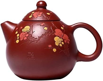 teapot 200ml Yixing Purple Clay Teapots Ball Shaped Infuser Dragon Egg Tea Pot Raw ore Beauty Kettle Handmade Zisha Tea Set - Image 2
