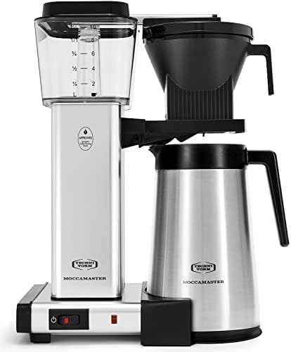 Technivorm Moccamaster 79312 KBGT Coffee Brewer, 40 oz, Polished Silver - Image 2