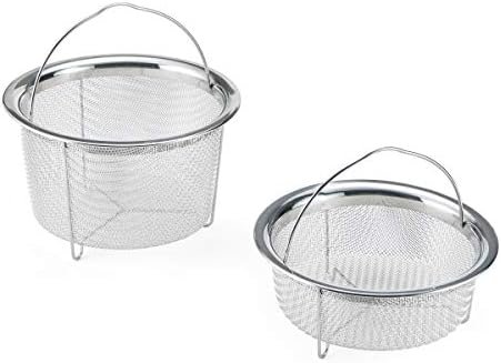 Instant Pot Official Mesh Steamer Basket, Set of 2, Stainless Steel - Image 2