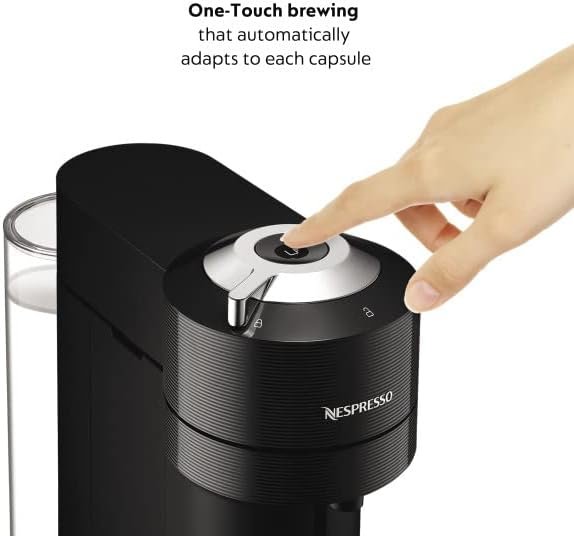 Nespresso Vertuo Next Premium Coffee and Espresso Machine by Breville with Milk Frother, Black, Small - Image 10