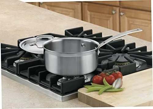 Cuisinart Saucepan with Cover, Triple Ply 2-Quart Skillet, Multiclad Pro, MCP19-18N - Image 8