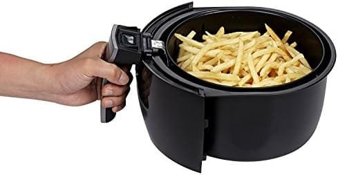 GoWISE USA 3.7-Quart Programmable Air Fryer with 8 Cook Presets, GW22638 - Black - Image 5