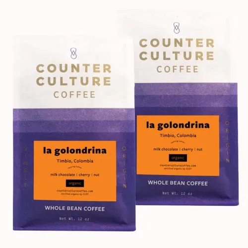 Counter Culture Coffee - Fresh Roasted Whole Bean Organic Coffee - La Golondrina Single Origin 12 oz (Pack of Two) - Image 2