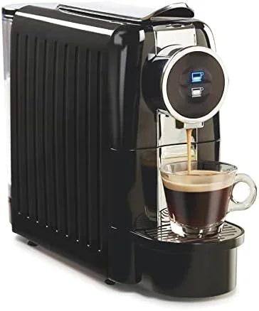 Hamilton Beach Espresso Machine, Compatible with Nespresso Pods, Single Serve Coffee Maker, Powerful Italian 19 Bar Pump, 22 oz. Water Reservoir, Custom Cup Size, Holds 13 Capsules, Black (40726) - Image 2