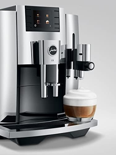 Jura E8 Chrome Automatic Coffee Machine, 64oz - Image 8