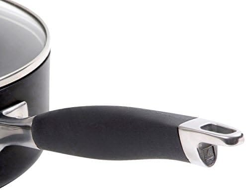 Anolon Advanced Hard Anodized Nonstick Saute Pan / Frying Pan / Fry Pan with helper handle - 4 Quart, Gray - Image 7