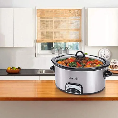 Crock-Pot 4-Quart Smart-Pot Programmable Slow Cooker, Silver - Image 6