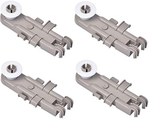 Ultra Durable 8268743 Dishwasher Upper Rack Wheel Replacement Part by BlueStars - Exact Fit For Whirlpool Kenmore KitchenAid Dishwashers - Replaces WP8268743 WP8268743VP AP6012252 - Pack of 4 - Image 2