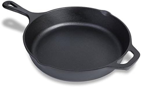 Fresh Australian Kitchen 12.5" Cast Iron Skillets Nonstick - Pre Seasoned Frying Pan Cookware Pan for Cooking - Image 8