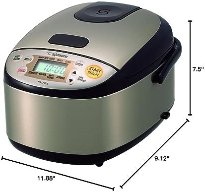 Zojirushi NS-LHC05 Micom Rice Cooker & Warmer, Stainless Dark Brown - Image 8