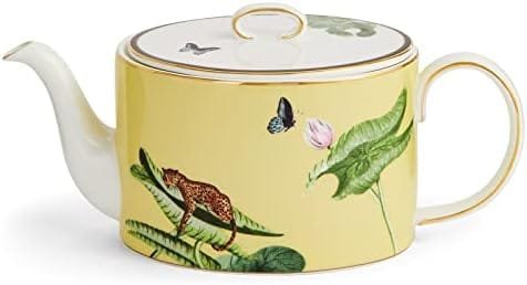 Wedgwood Wonderlust Waterlily Teapot, 34 oz, Multi - Image 2