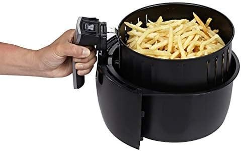 GoWISE USA 3.7-Quart Programmable Air Fryer with 8 Cook Presets, GW22638 - Black - Image 6