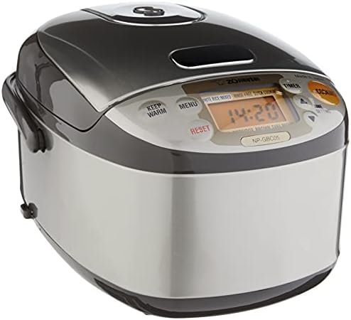 Zojirushi NP-GBC05XT Induction Heating System Rice Cooker and Warmer, 0.54 L, Stainless Dark Brown - Image 2