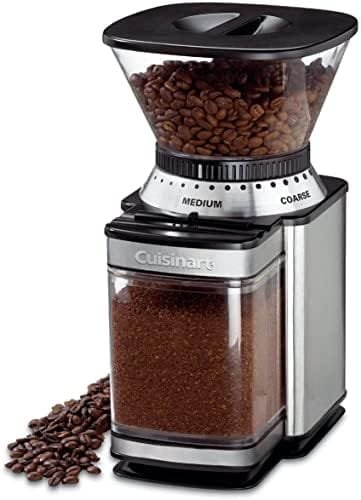 CUISINART Coffee Grinder, Electric Burr One-Touch Automatic Grinder with18-Position Grind Selector, Stainless Steel, DBM-8P1 - Image 2