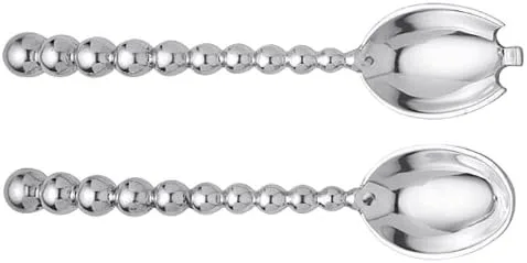 Mariposa Pearled Salad Servers - Image 2