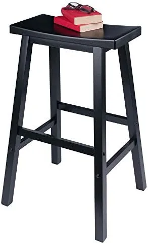 Winsome Satori Stool, 29", Black - Image 6