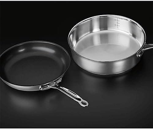 Cuisinart Chef's Classic Stainless Cookware 13-Piece Set, 77-13 - Image 3