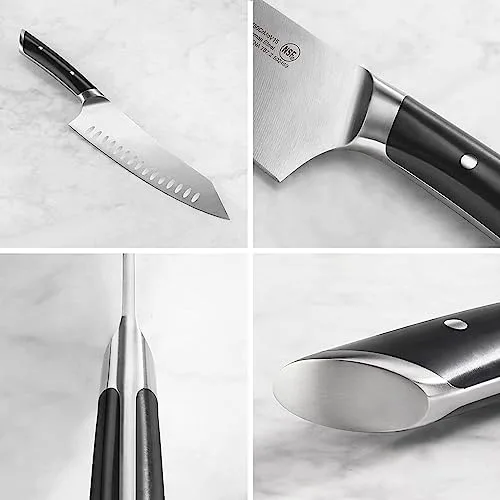Cangshan S Series German Steel Forged 6-Piece BBQ Knife Set (Black) - Image 5