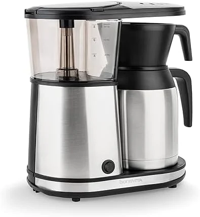 ---Bonavita 8 Cup Coffee Maker, One-Touch Pour Over Brewing with Thermal Carafe, SCA Certified, Stainless Steel (BV1900TS) - Image 3
