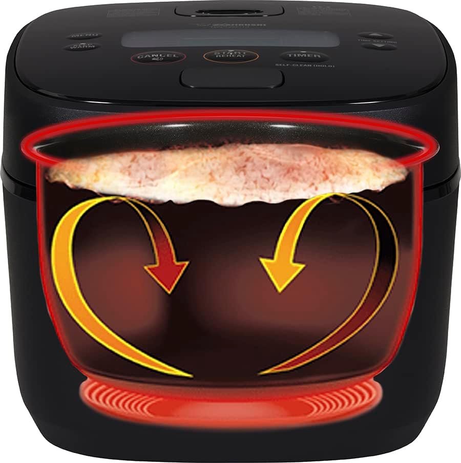 Zojirushi NW-QAC18 Induction Rice Cooker and Warmer, 10 Cup Capacity - Image 7