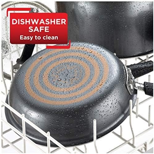 T-fal Signature Nonstick Fry Pan 12 Inch Oven Broiler Safe 350F Cookware, Pots and Pans, Dishwasher Safe Black - Image 6